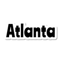Atlanta die-cut sticker