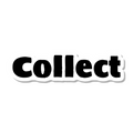 Collect die-cut sticker