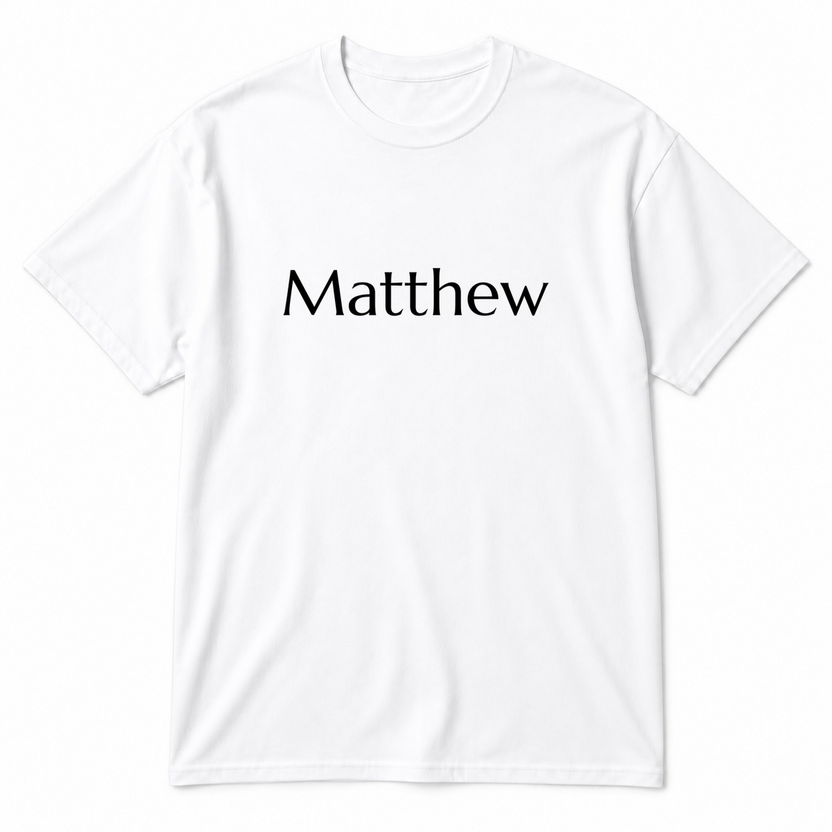 Matthew T-Shirt in white