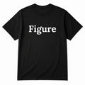 Figure T-Shirt in black