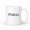 Ratio Mug in white