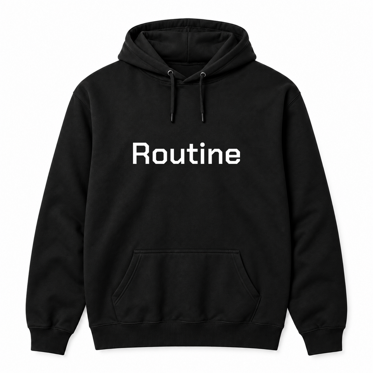 Routine Hoodie in black