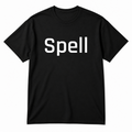 Spell T-Shirt in black