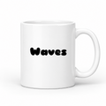 Waves Mug in white