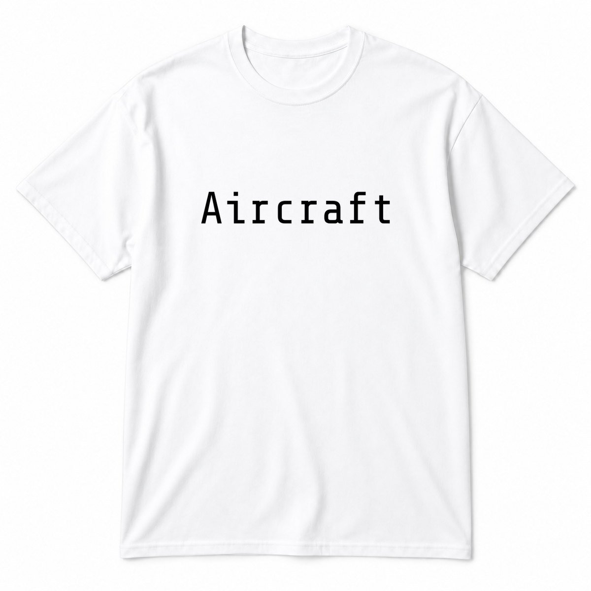 Aircraft T-Shirt in white