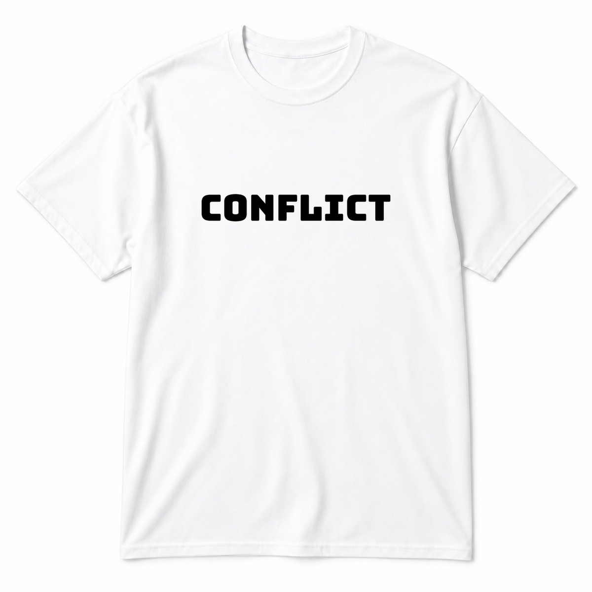 Conflict T-Shirt in white