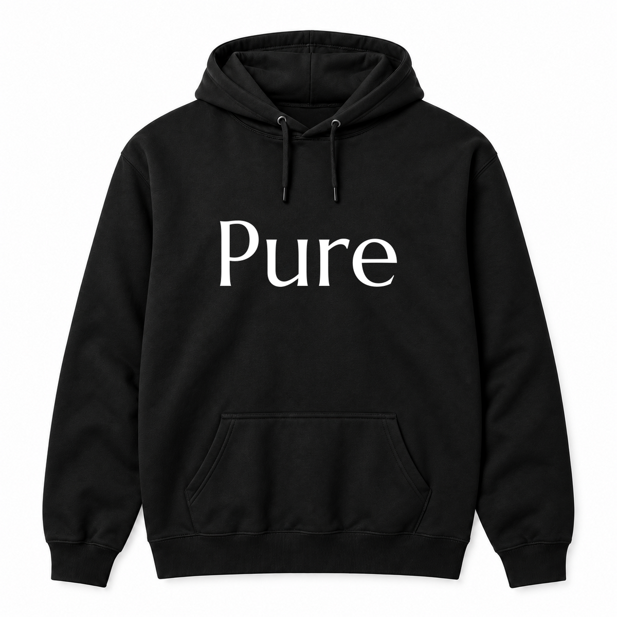 Pure Hoodie in black