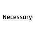 Necessary die-cut sticker