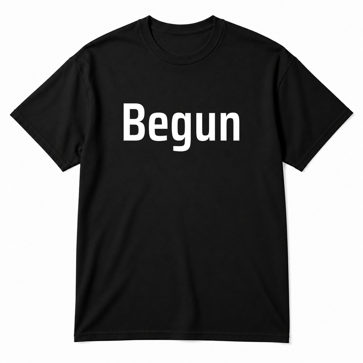Begun T-Shirt in black
