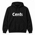 Cents Hoodie in black