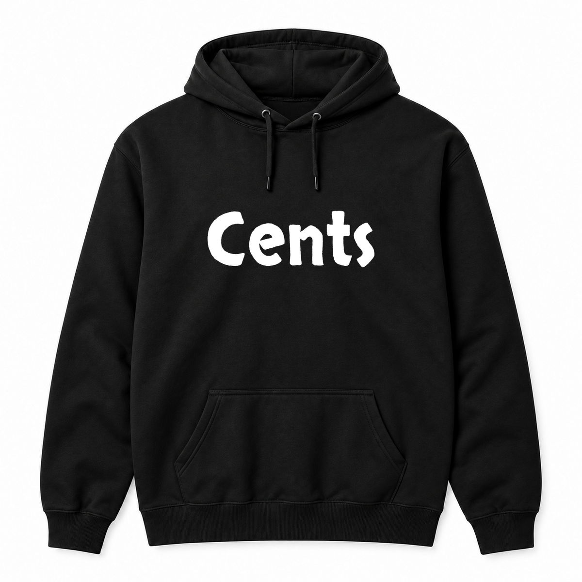 Cents Hoodie in black