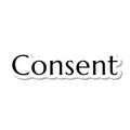 Consent die-cut sticker
