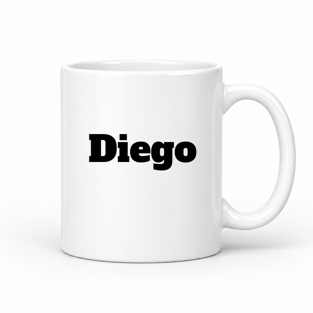 Diego Mug in white
