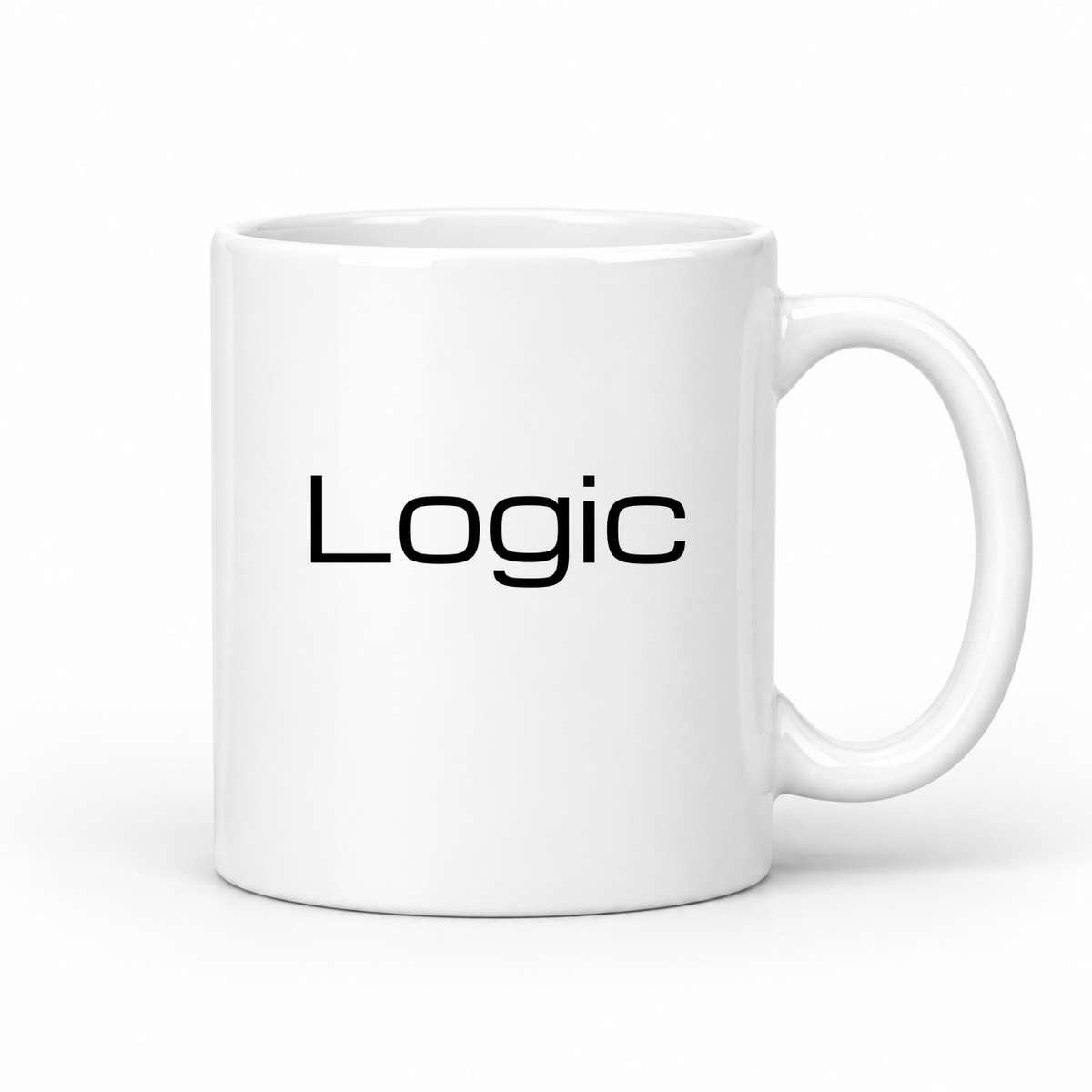 Logic Mug in white