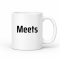 Meets Mug in white