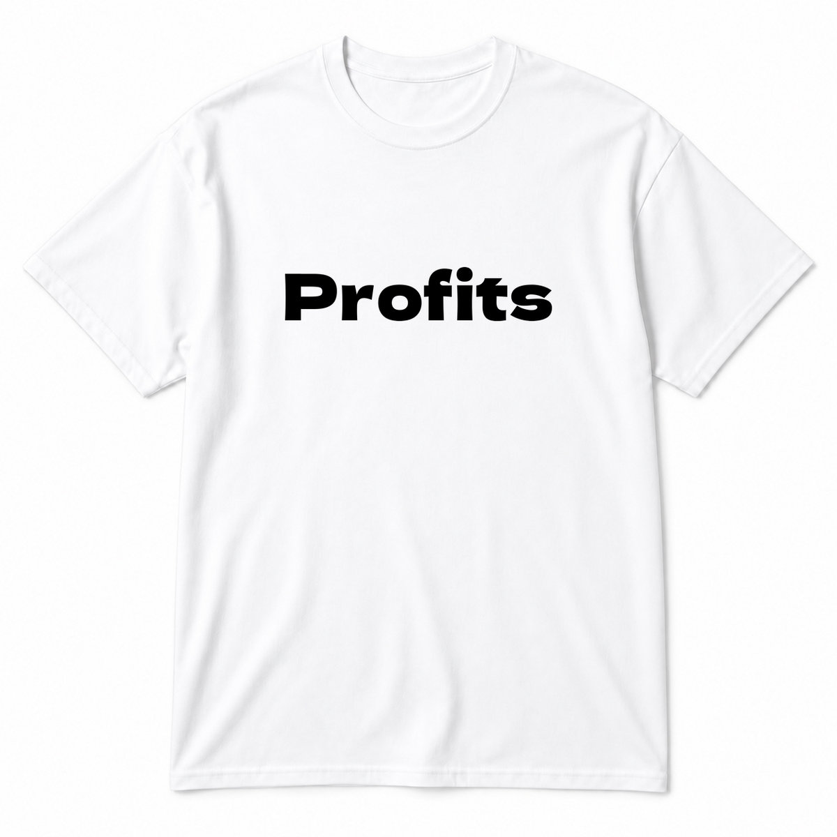 Profits T-Shirt in white