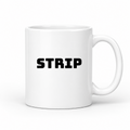 Strip Mug in white