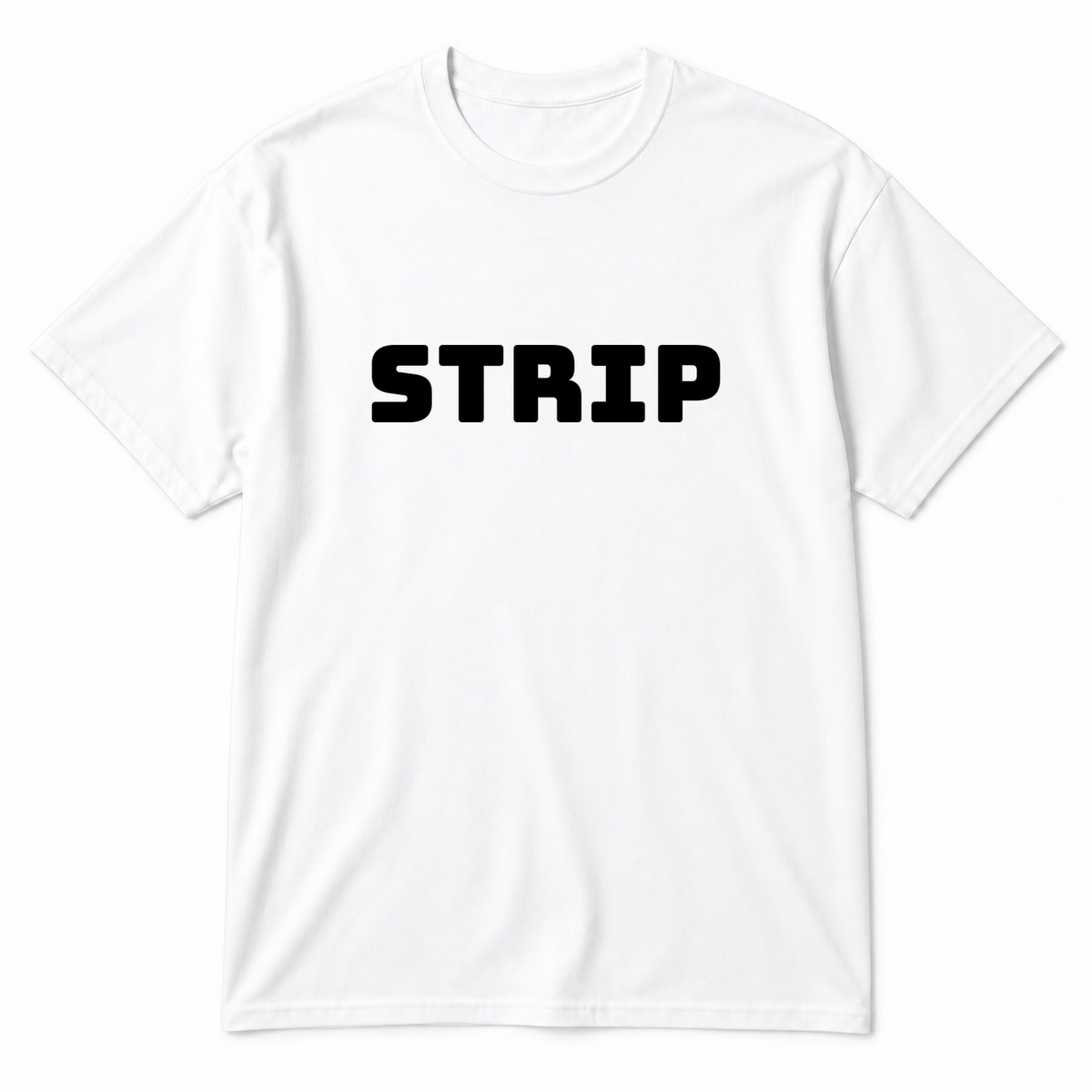 Strip T-Shirt in white