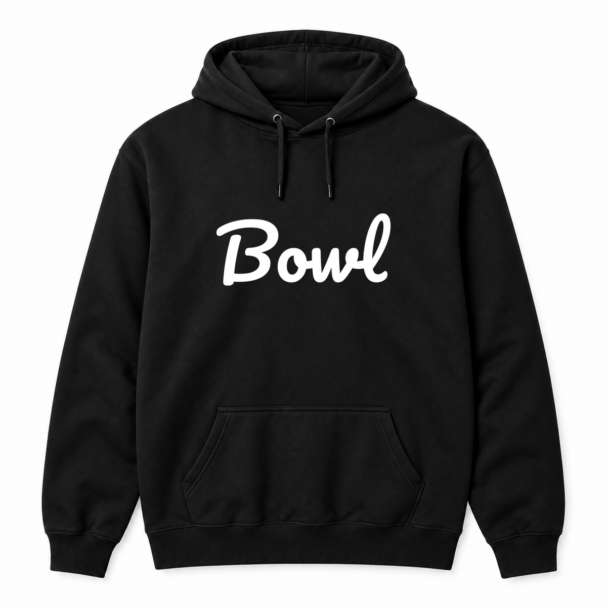Bowl Hoodie in black