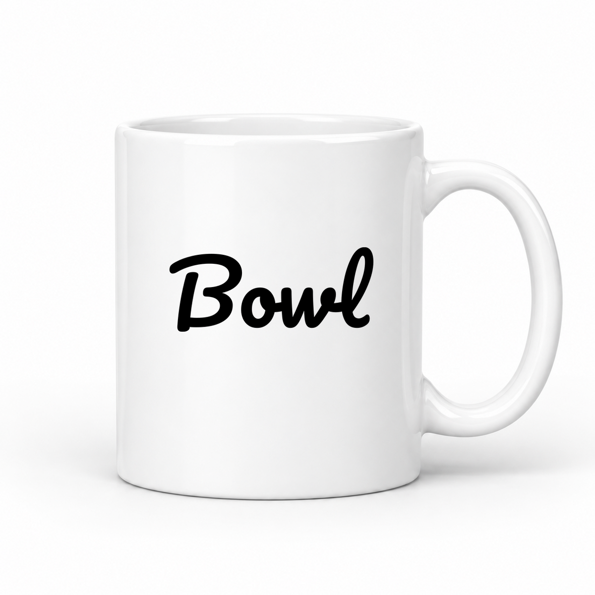 Bowl Mug in white