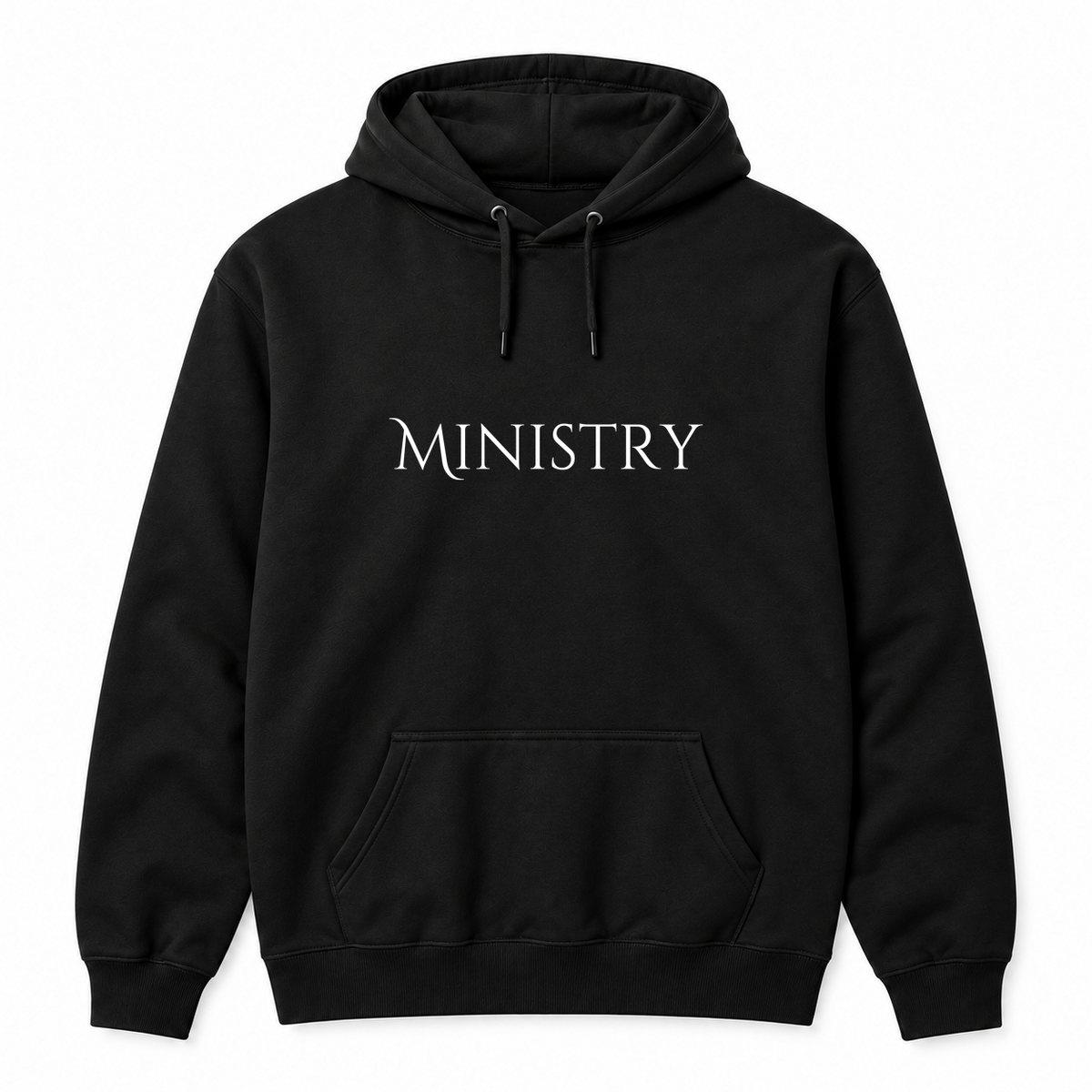 Ministry Hoodie in black