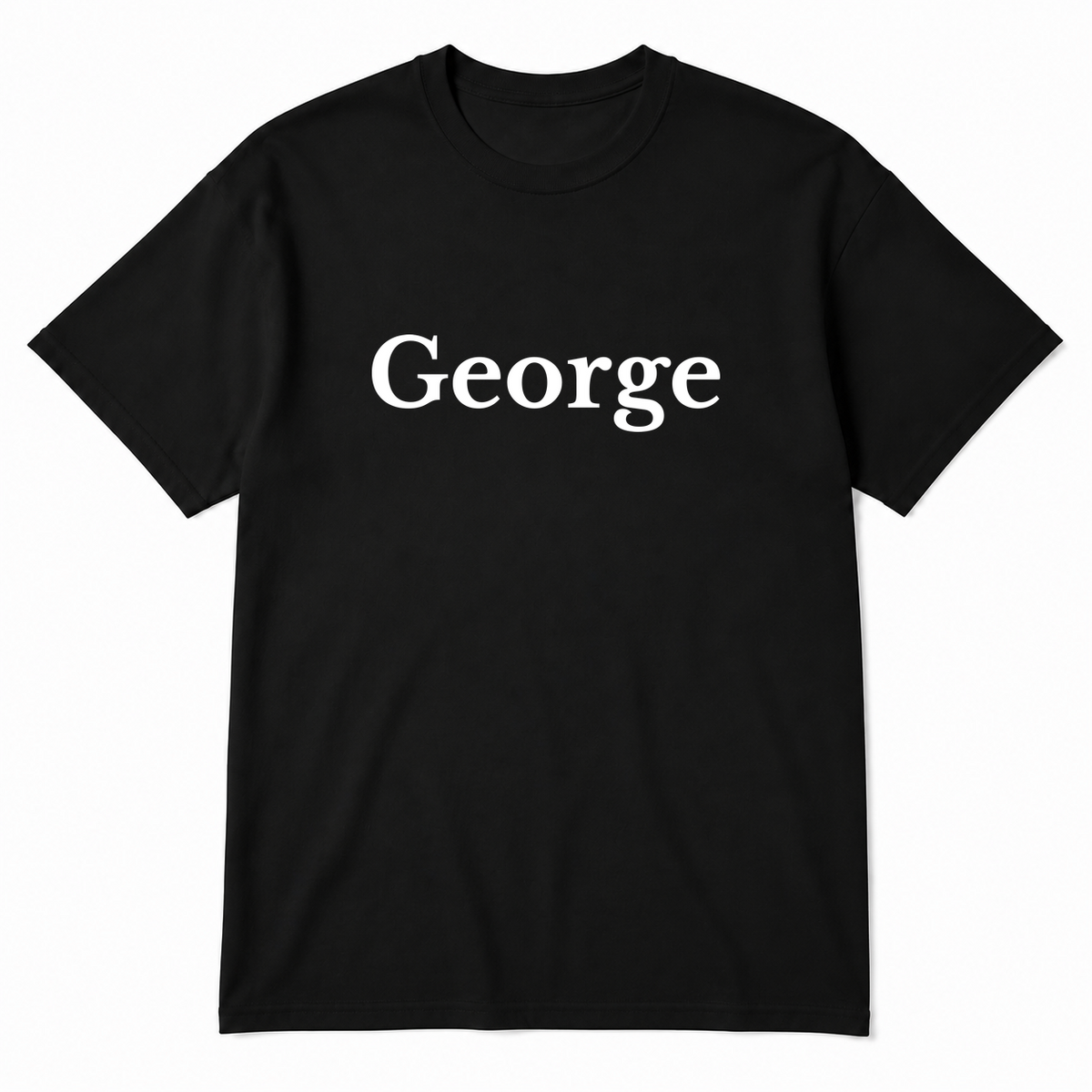 George T-Shirt in black