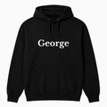 George Hoodie in black