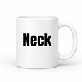 Neck Mug in white