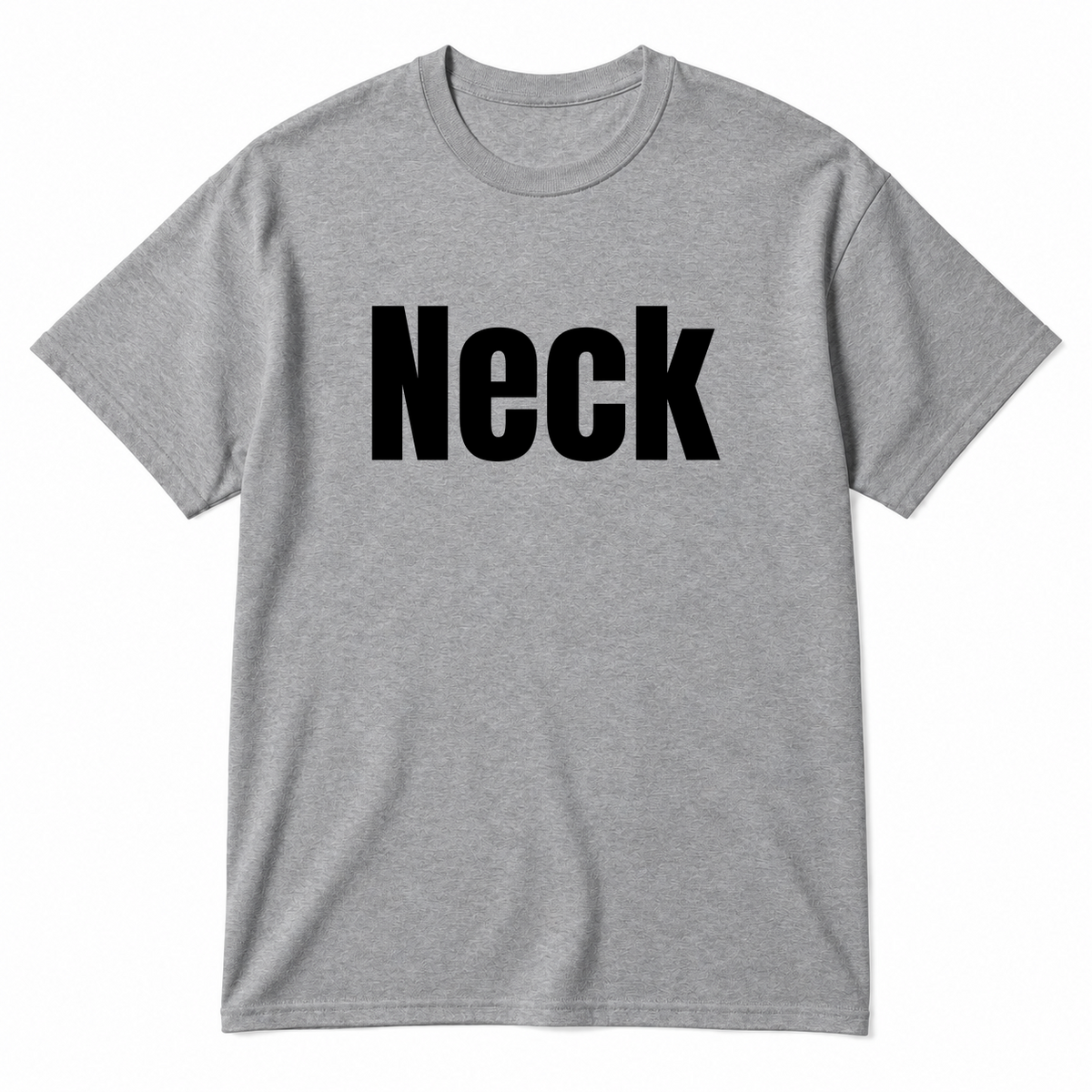 Neck T-Shirt in gray