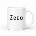 Zero Mug in white