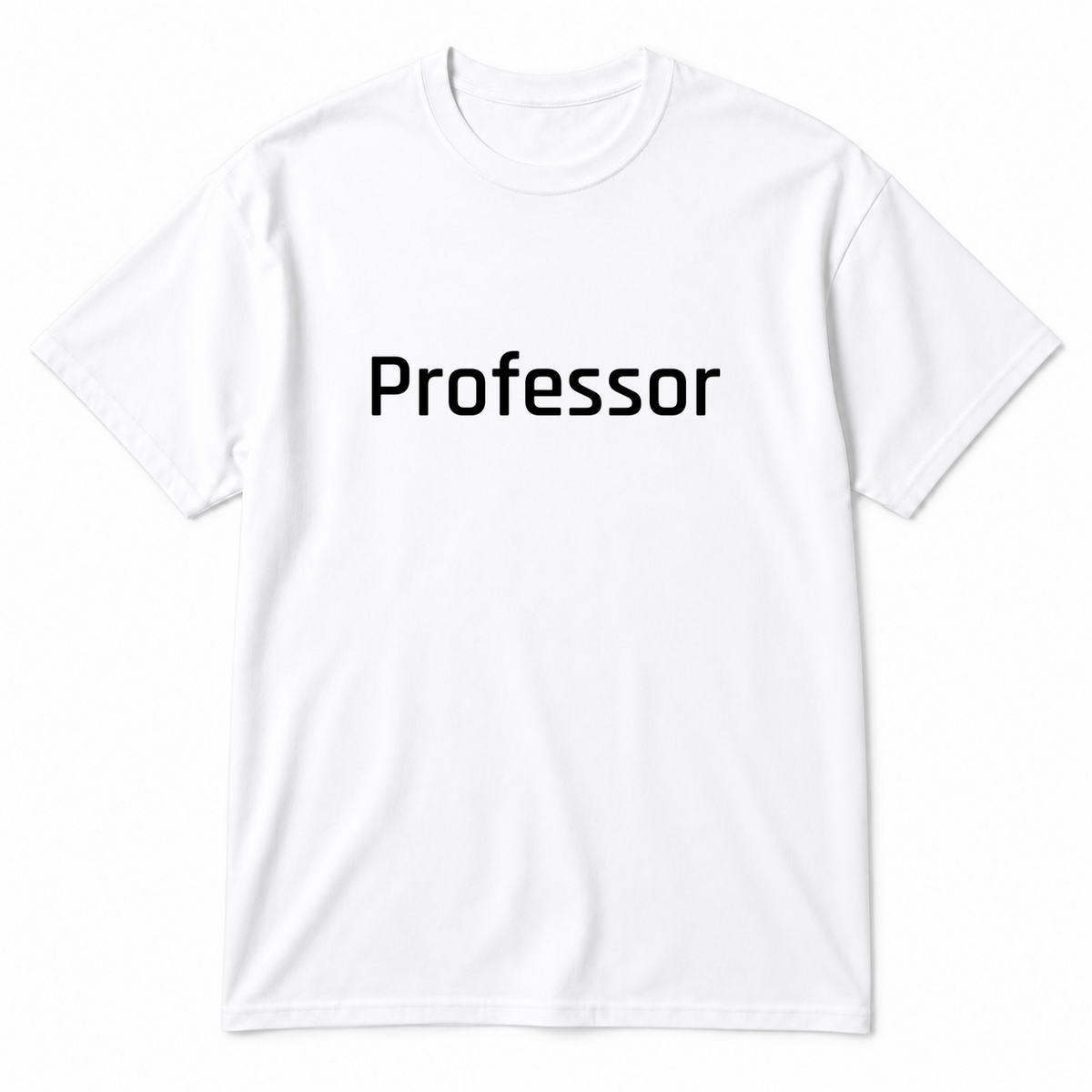 Professor T-Shirt in white