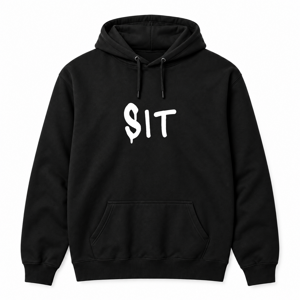 Sit Hoodie in black