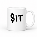 Sit Mug in white