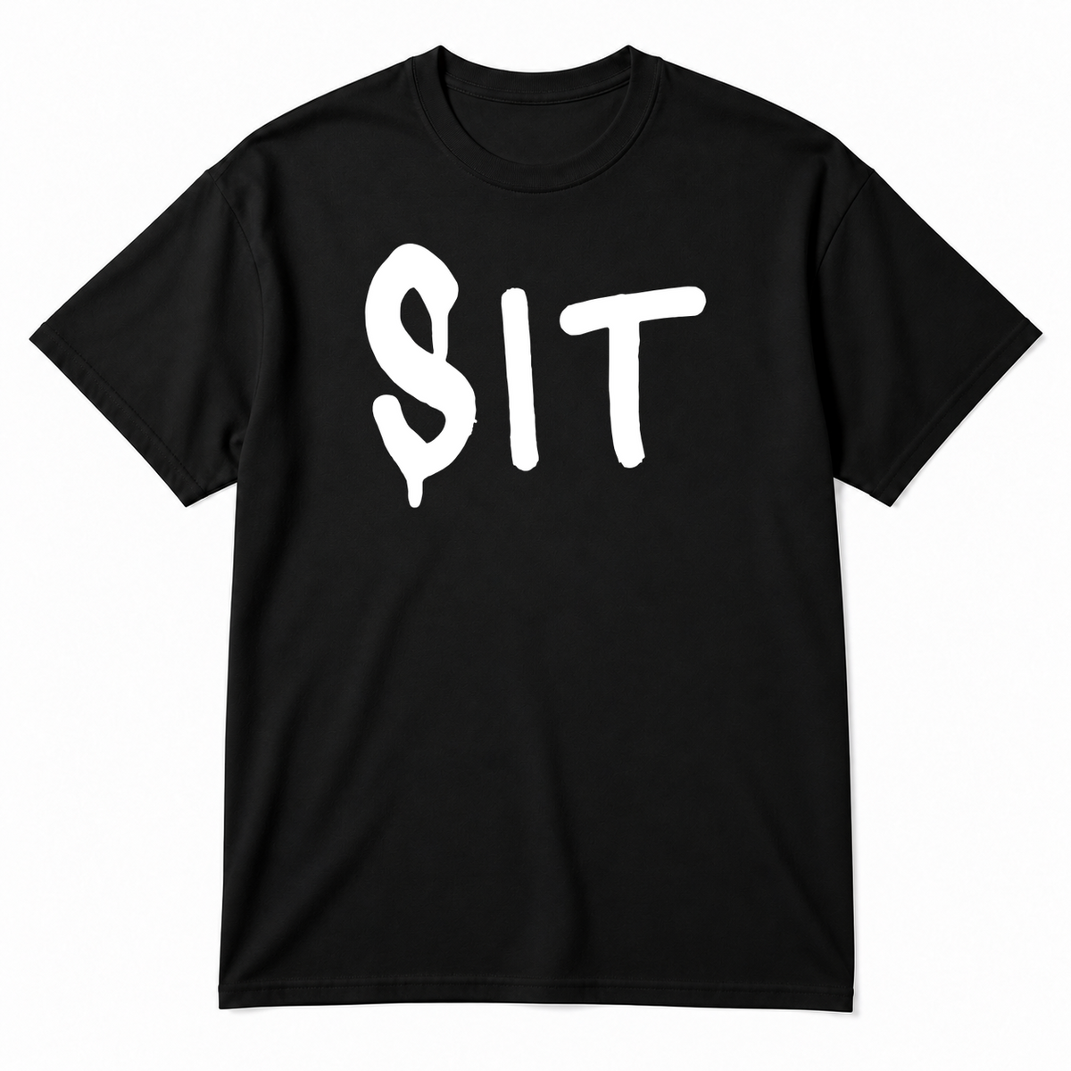 Sit T-Shirt in black