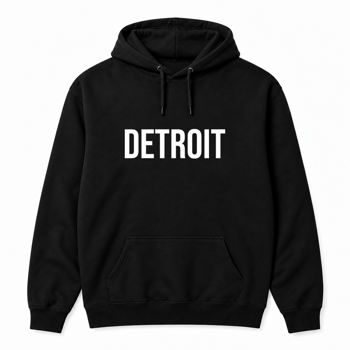 Detroit Hoodie in black