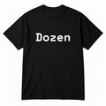 Dozen T-Shirt in black
