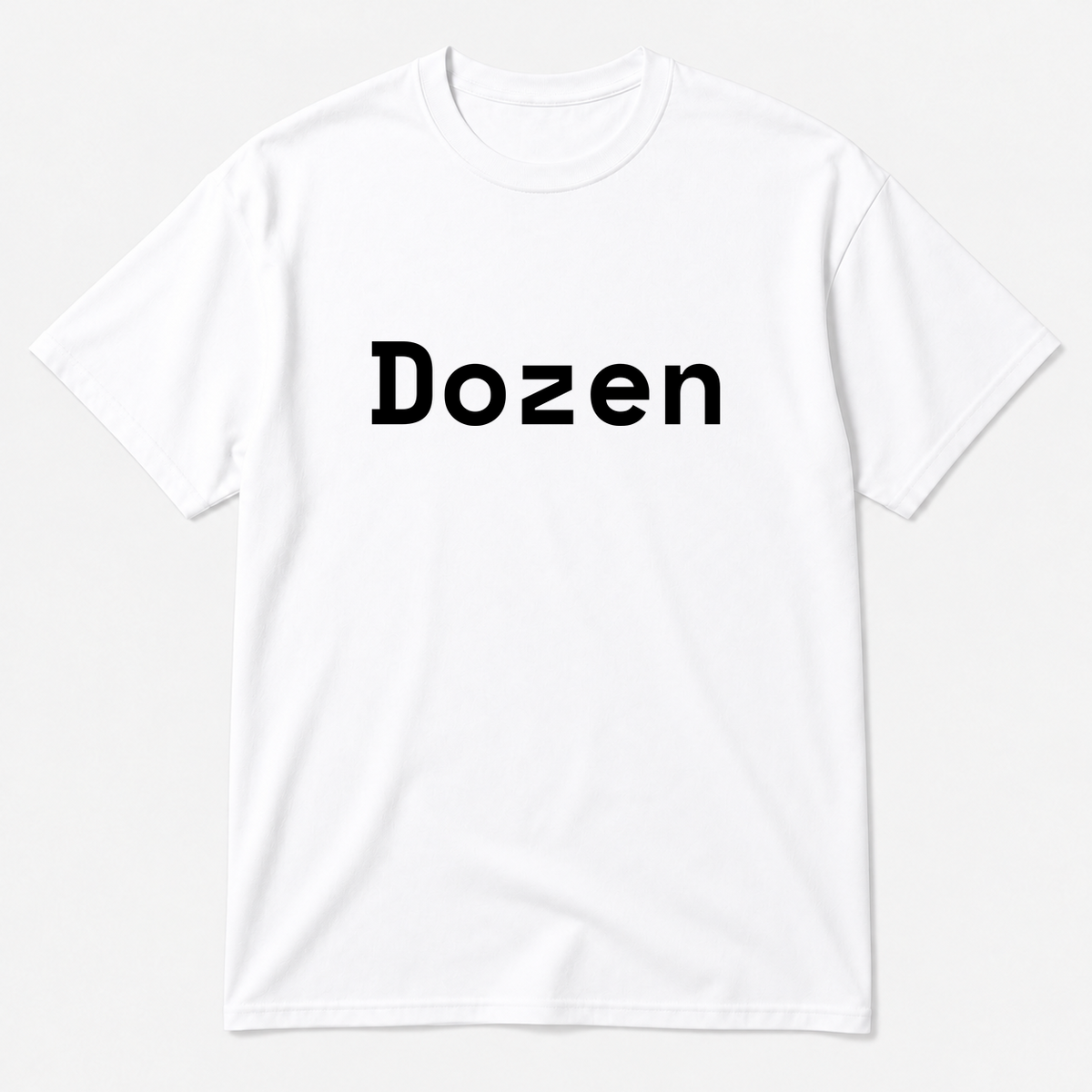 Dozen T-Shirt in white