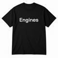 Engines T-Shirt in black
