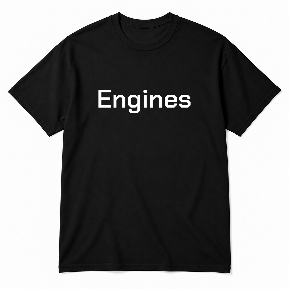 Engines T-Shirt in black