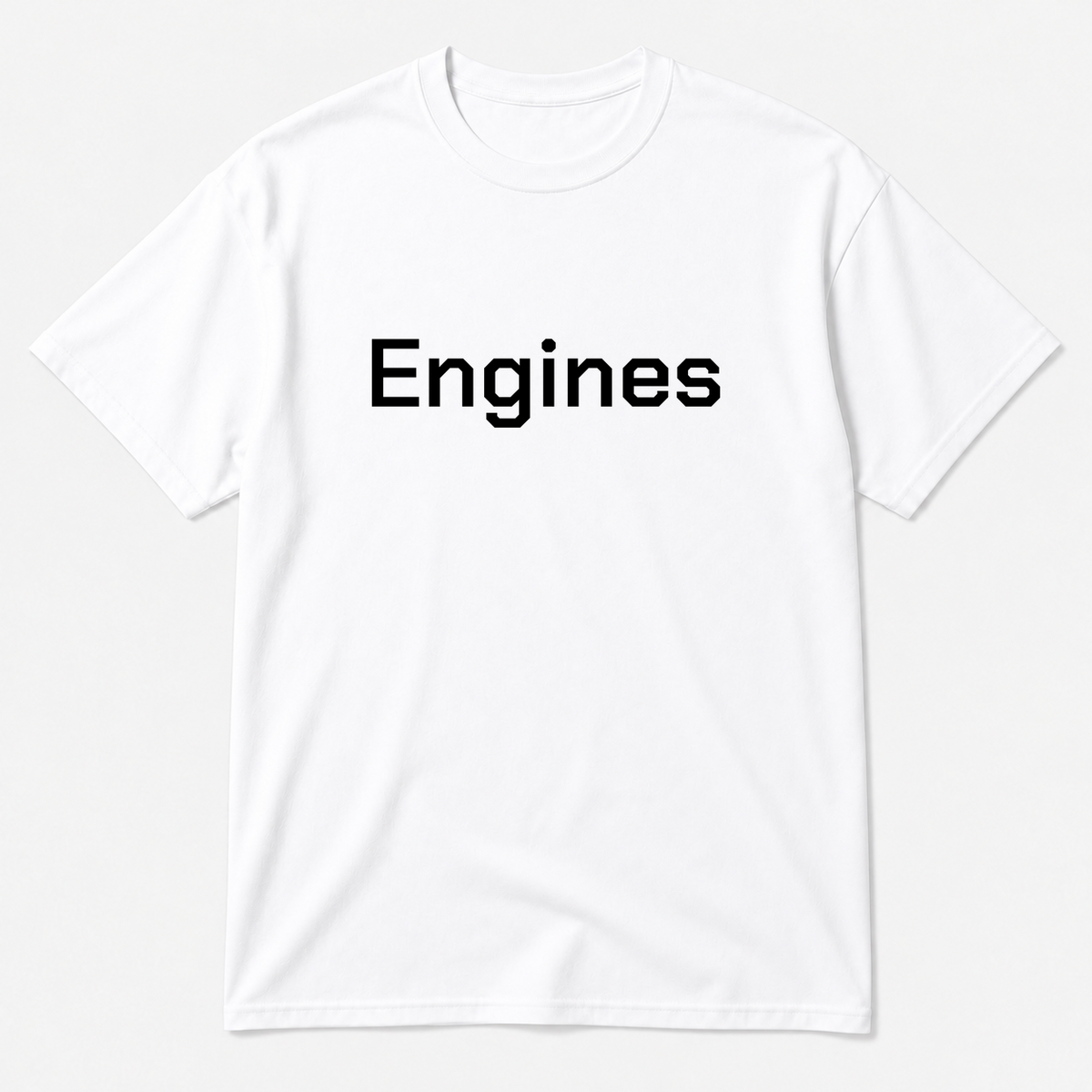 Engines T-Shirt in white