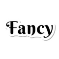 Fancy die-cut sticker