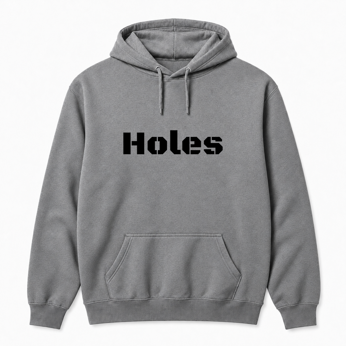 Holes Hoodie in gray