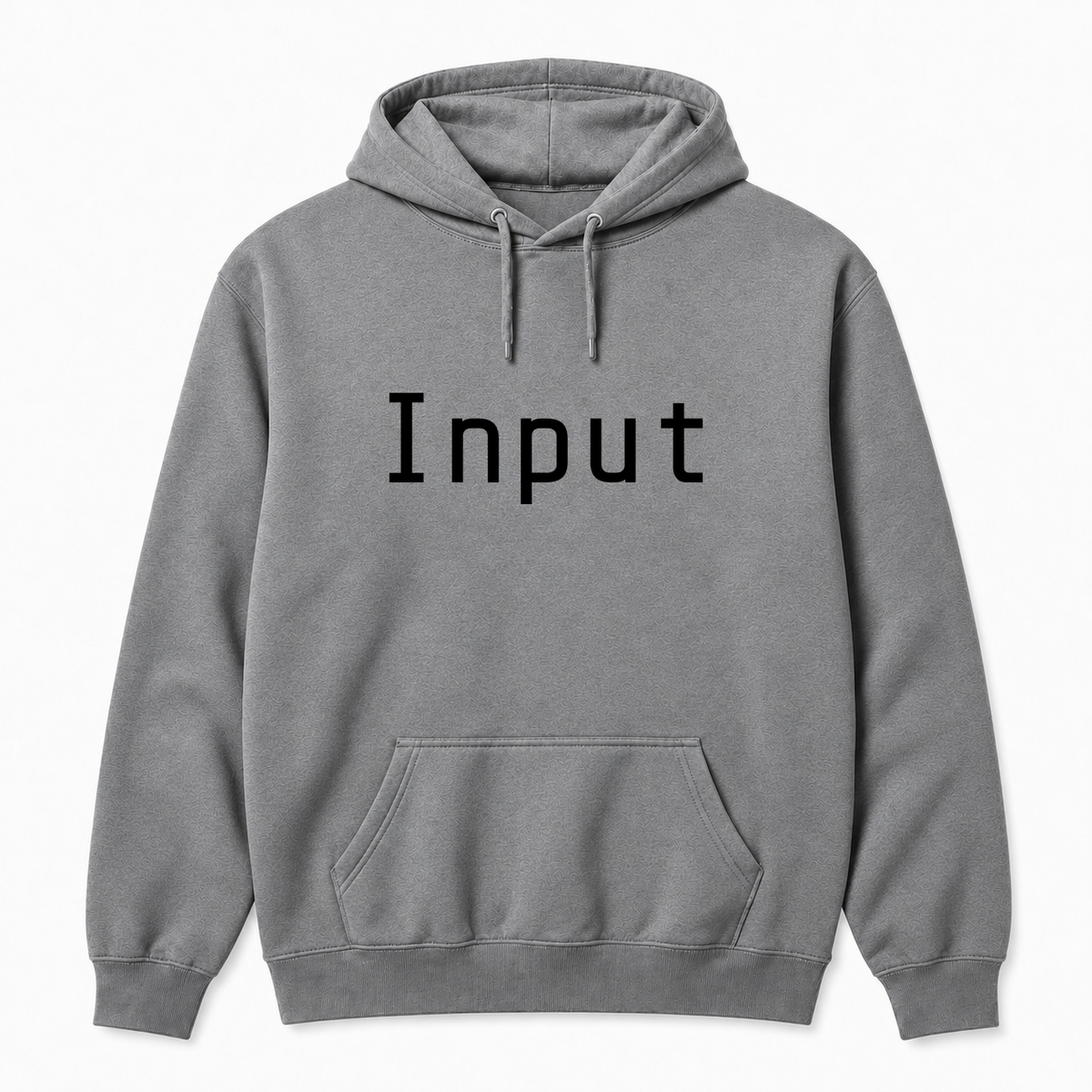 Input Hoodie in gray