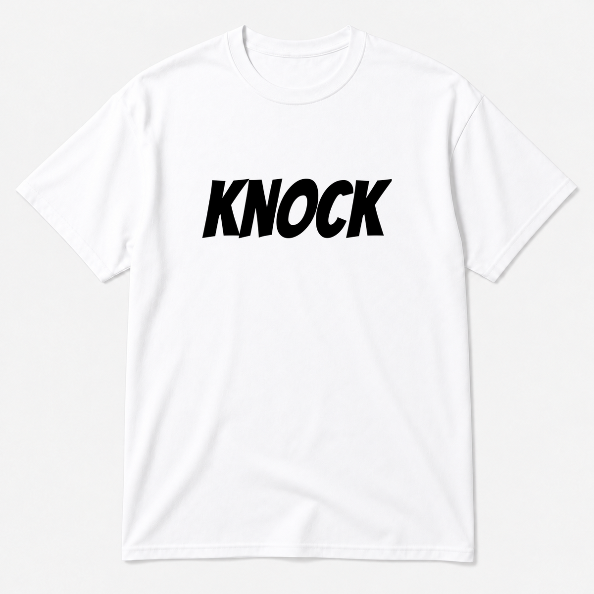 Knock T-Shirt in white