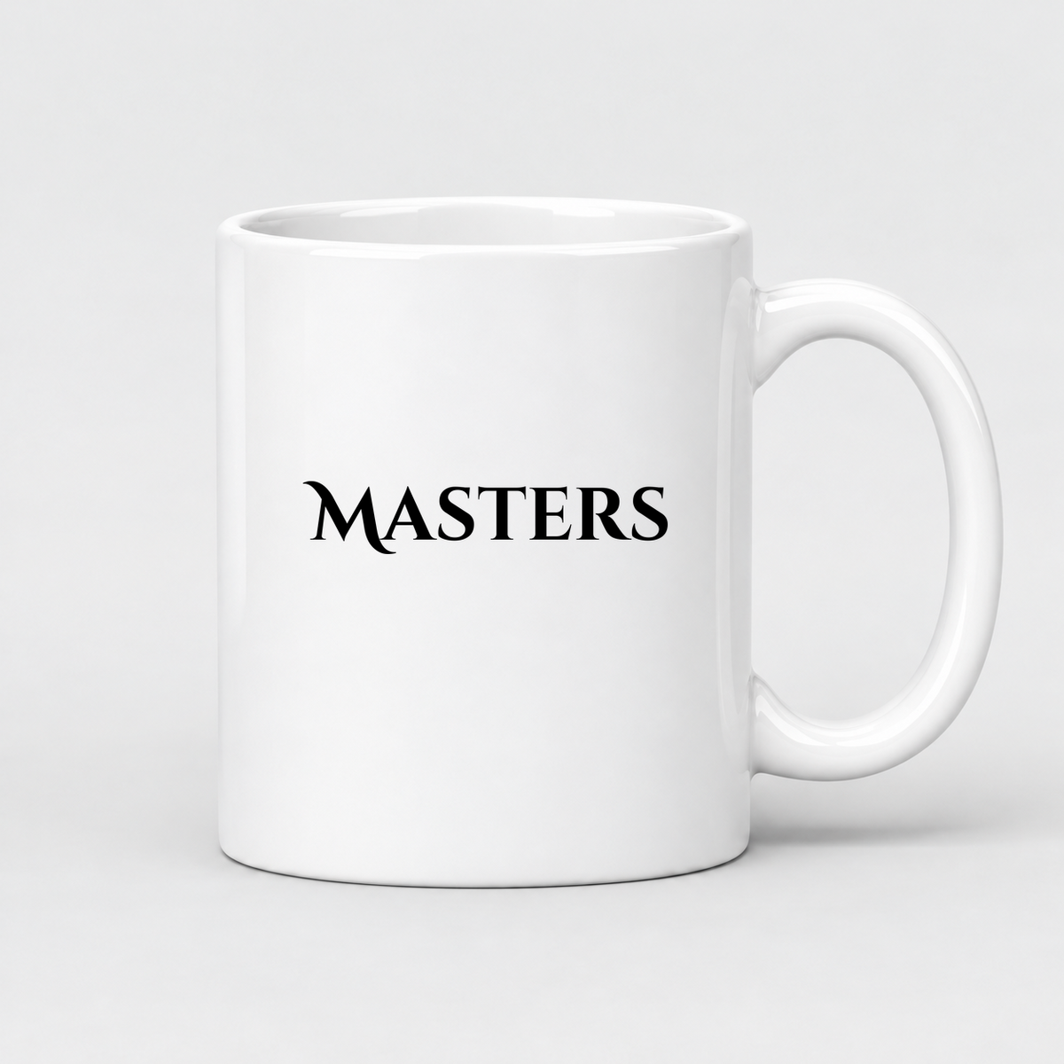 Masters Mug in white