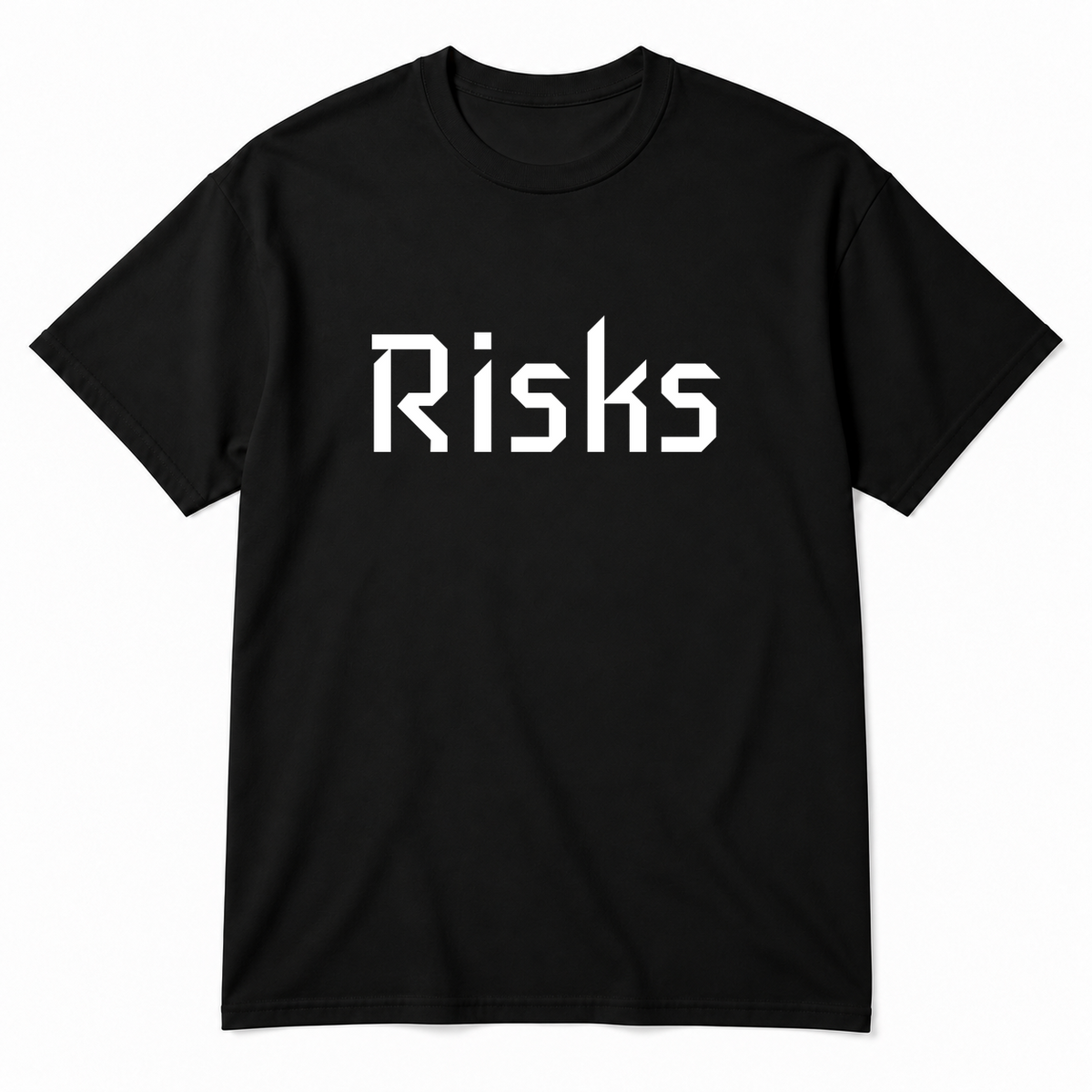 Risks T-Shirt in black