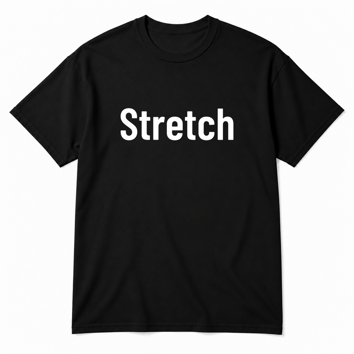 Stretch T-Shirt in black