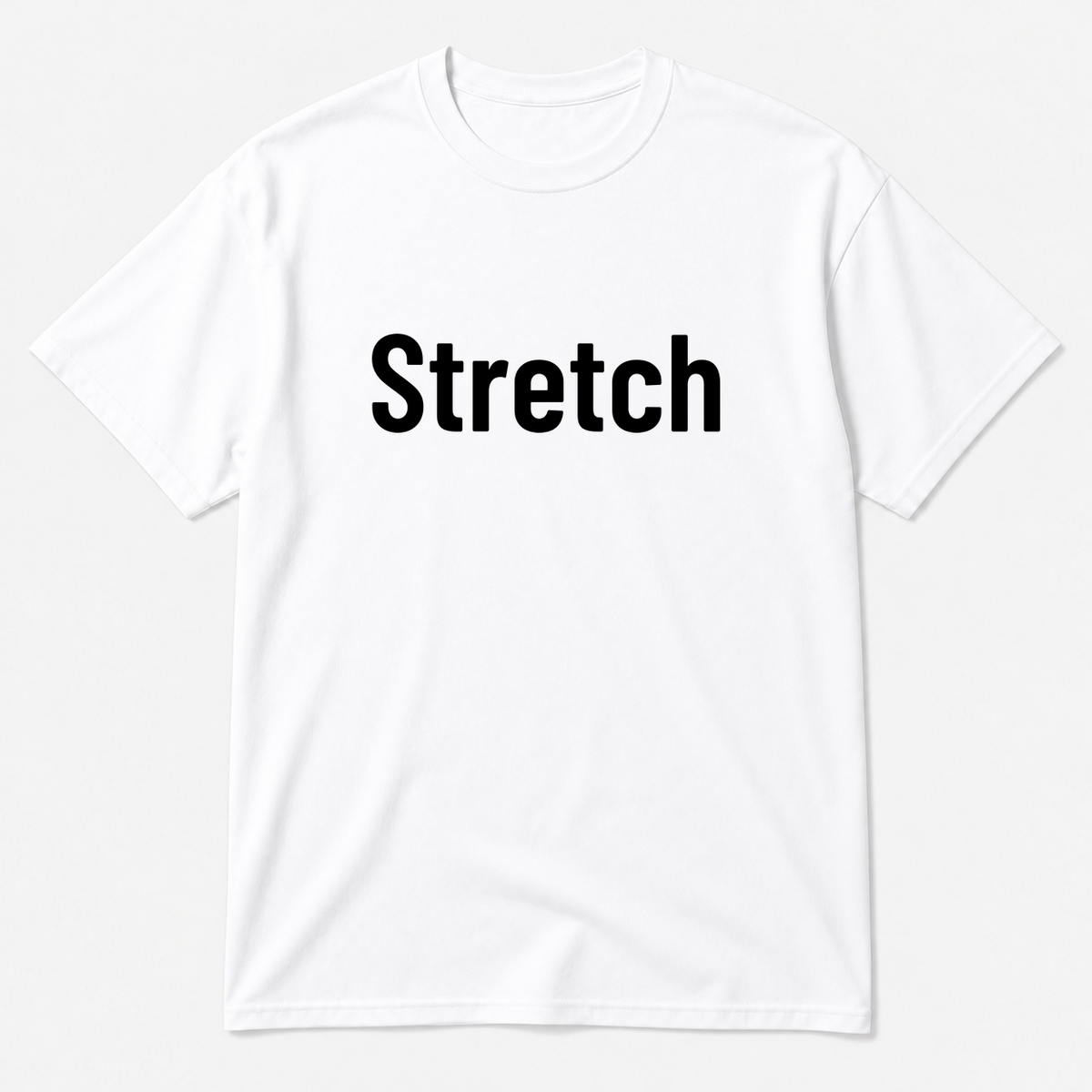 Stretch T-Shirt in white