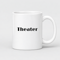 Theater Mug in white