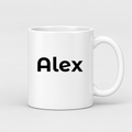 Alex Mug in white